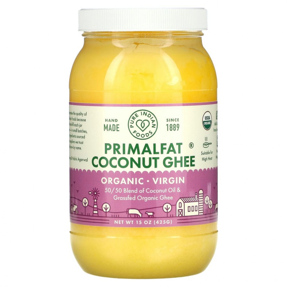  Pure Indian Foods, PrimalFat,        , 425  (15 )  Iherb ()
