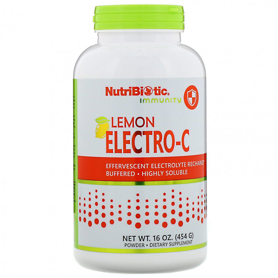 NutriBiotic, Immunity,   Electro-C, 16  (454 )    , -, 