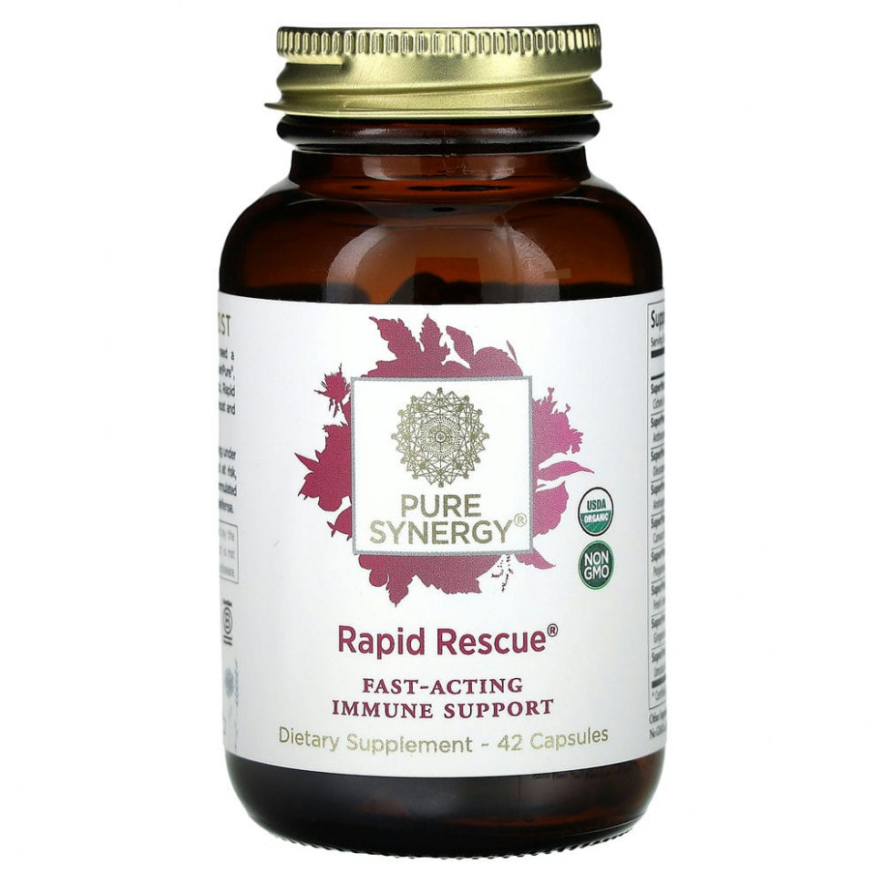  Pure Synergy, Rapid Rescue, 42   Iherb ()