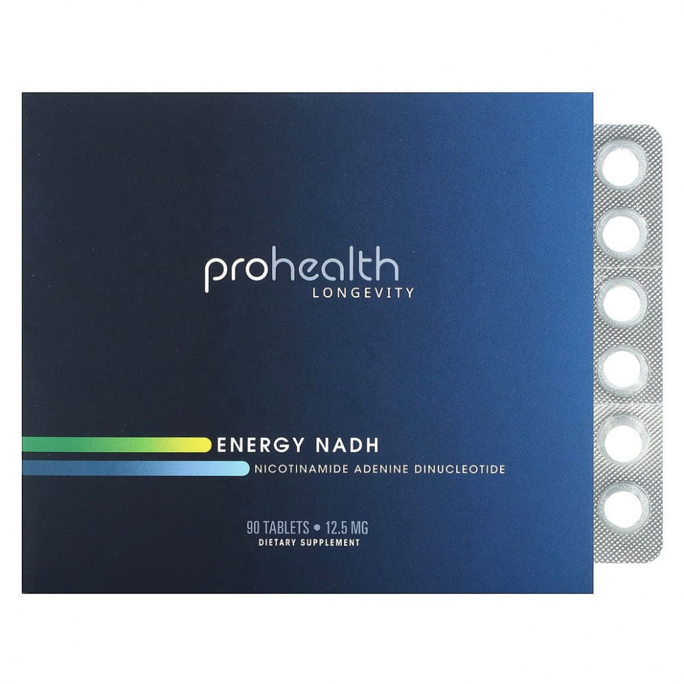 ProHealth Longevity, Energy NADH, 12,5 , 90     , -, 