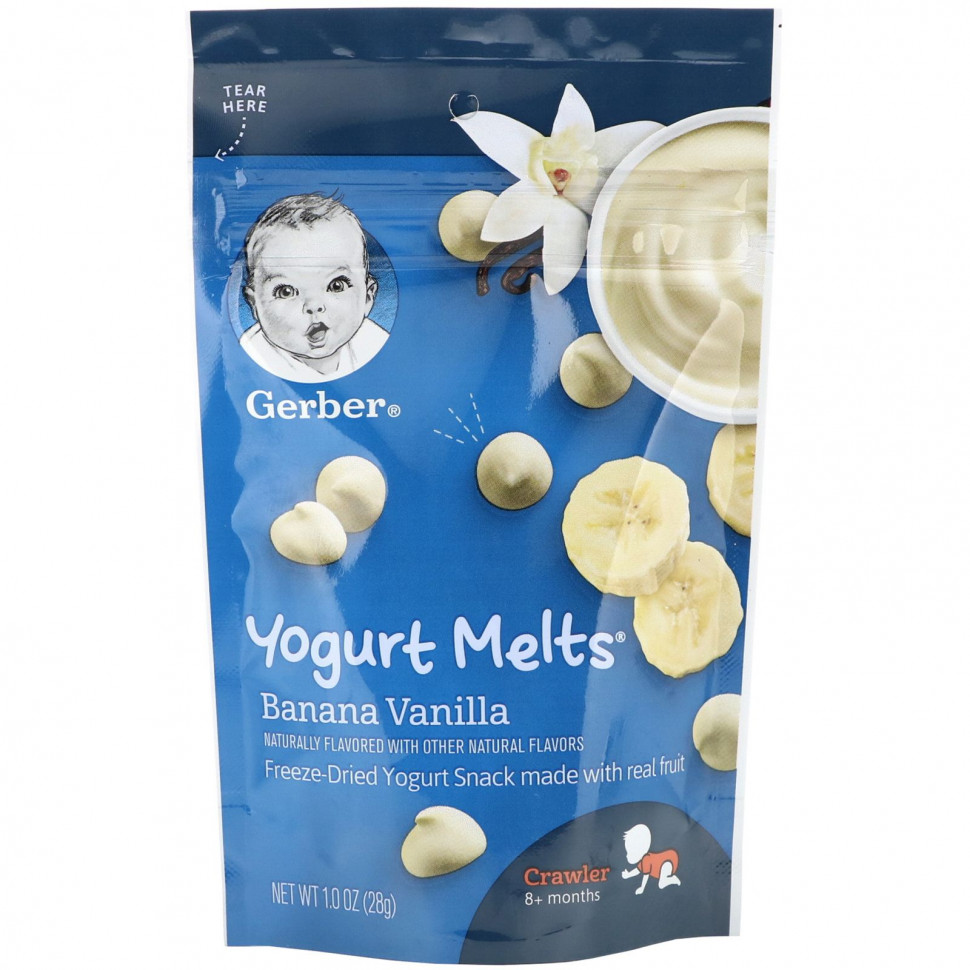 Gerber, Yogurt Melts,     8 ,   , 28  (1 )    , -, 