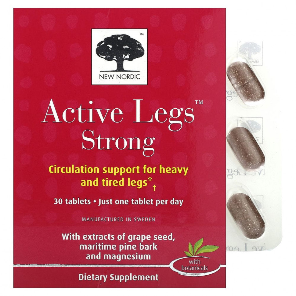 New Nordic US Inc, Active Legs Strong, 30     , -, 