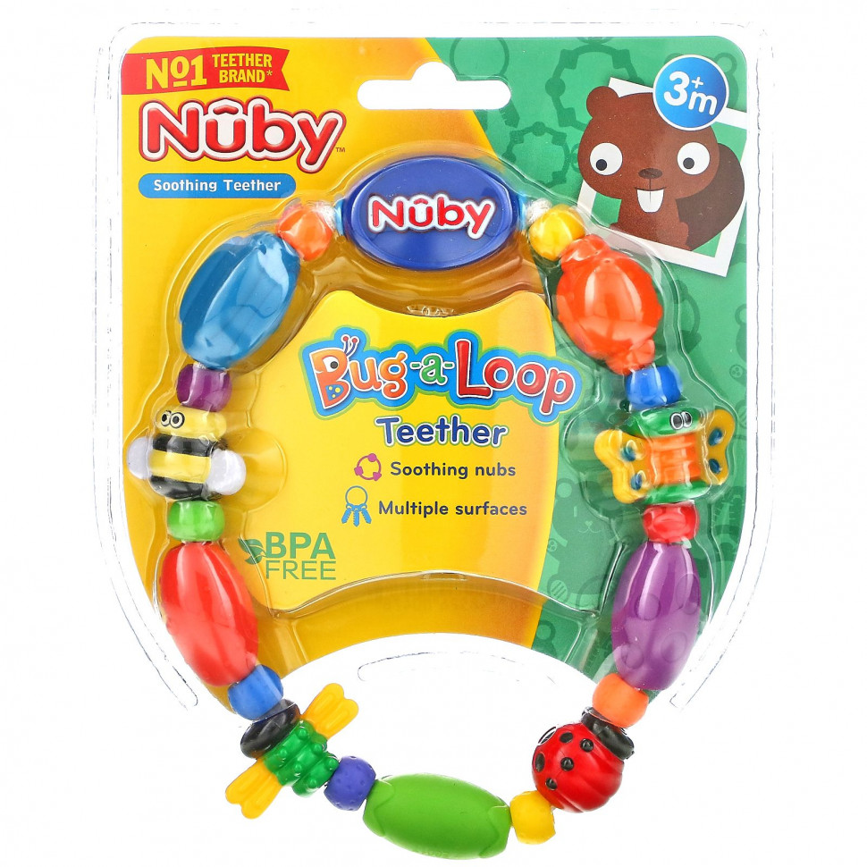 Nuby, Bug-a-Loop,   ,    3 , 1 .    , -, 