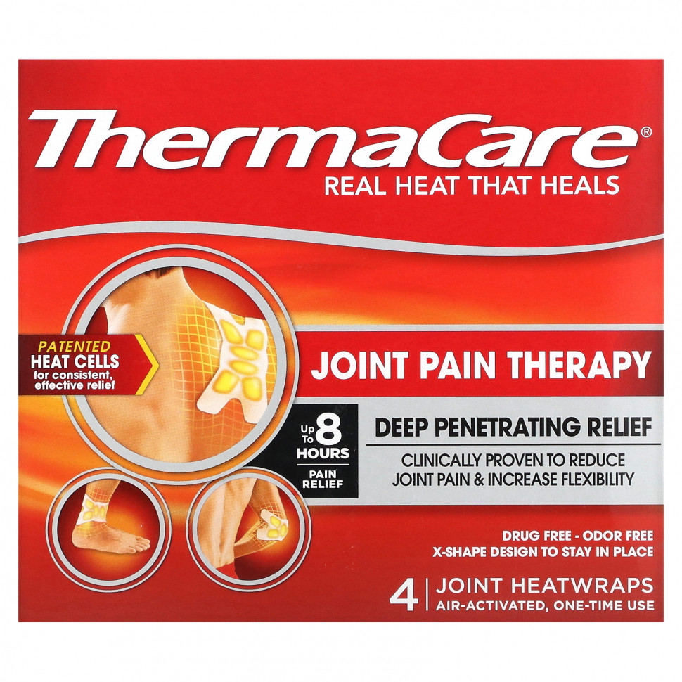  ThermaCare, Joint Pain Therapy, 4    Iherb ()