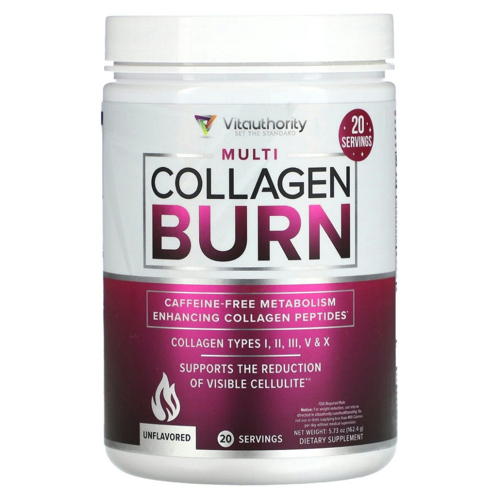 Vitauthority, Multi Collagen Burn,  , 162,4  (5,73 )    , -, 