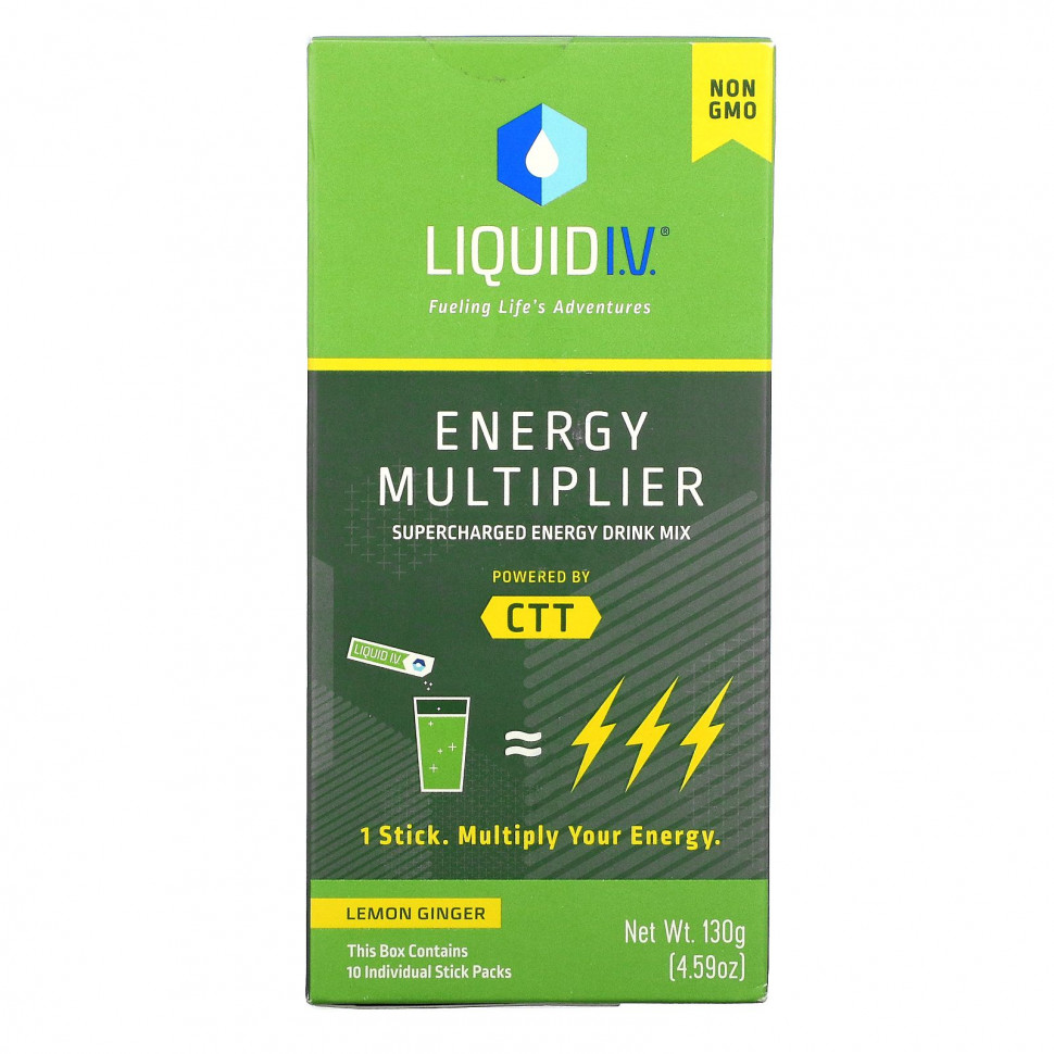 Liquid I.V., Energy Multiplier,     Supercharged,  , 10     0,56  (16 )     , -, 