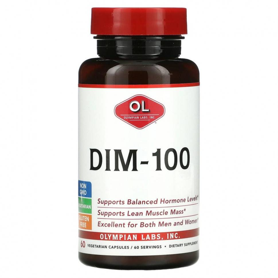 Olympian Labs, DIM-100, 60      , -, 