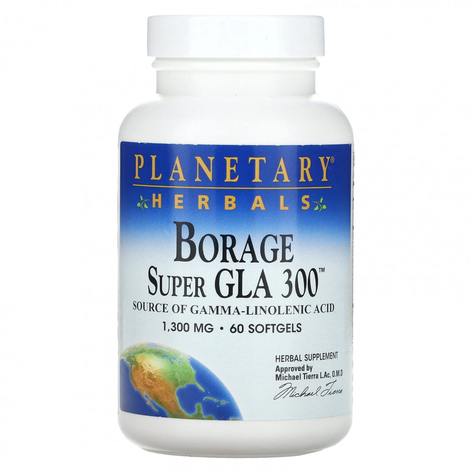 Planetary Herbals, Super GLA 300  , 1300 , 60      , -, 