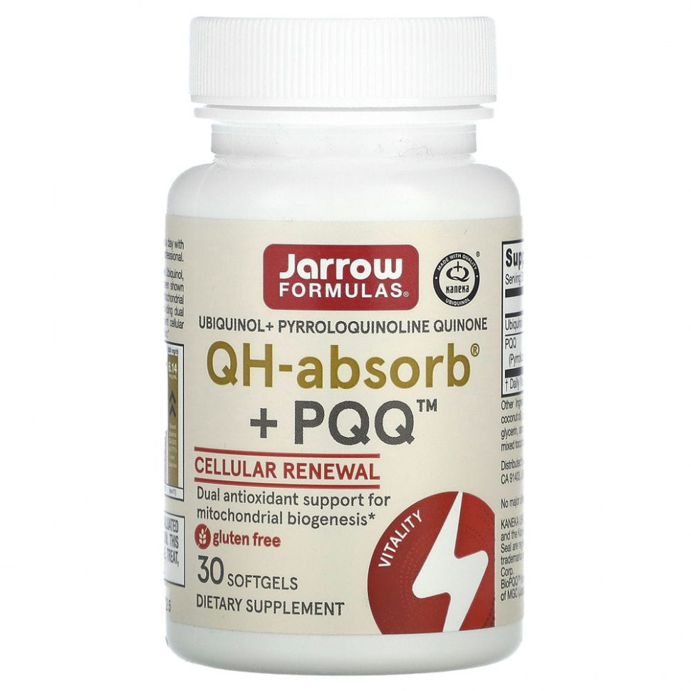 Jarrow Formulas, , QH-Absorb  , 30     , -, 