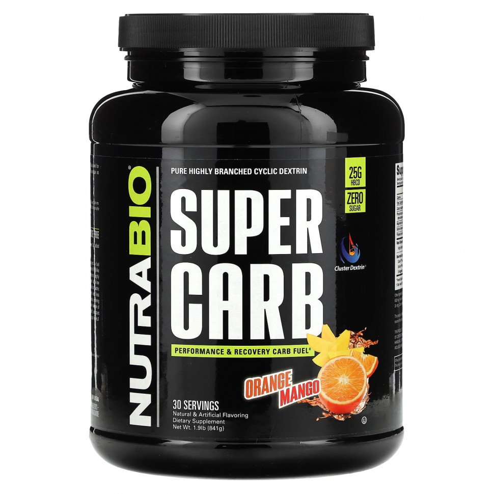  Nutrabio Labs, Super Carb,   , 841  (1,9 )  Iherb ()