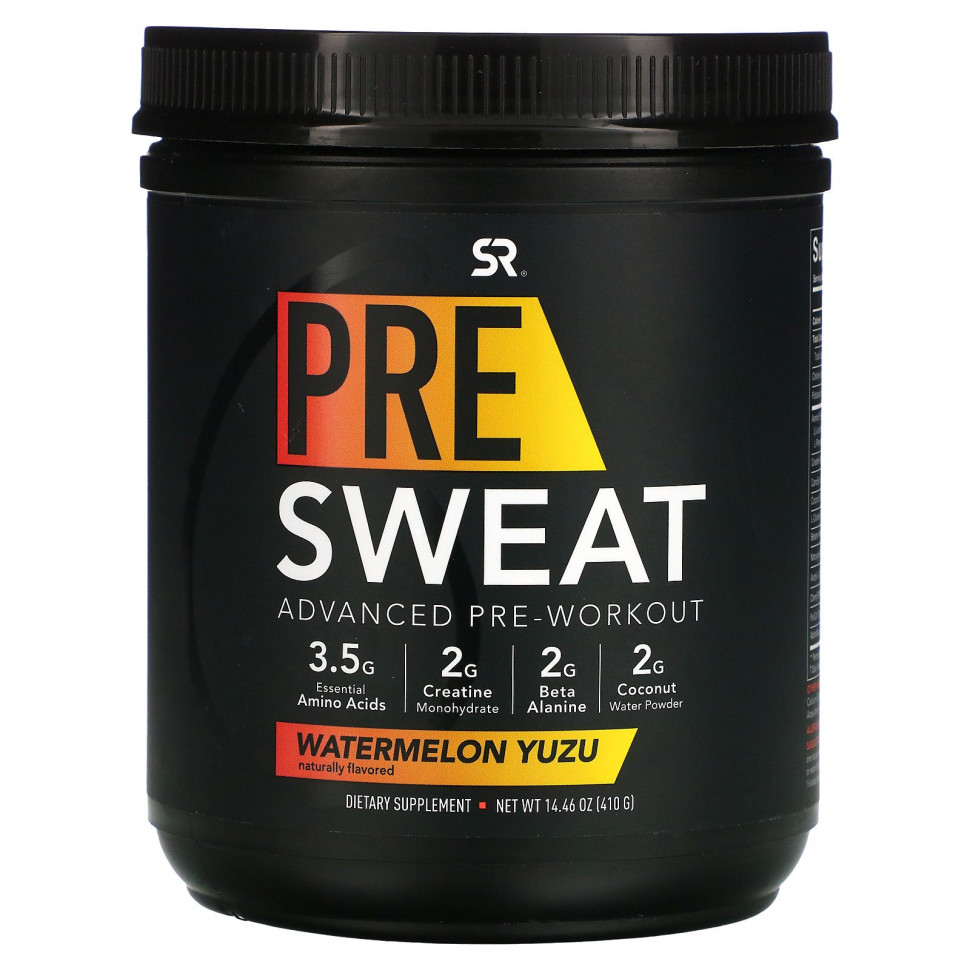 Sports Research, Pre-Sweat Advanced Pre-Workout,  , 14,46  (410 )    , -, 