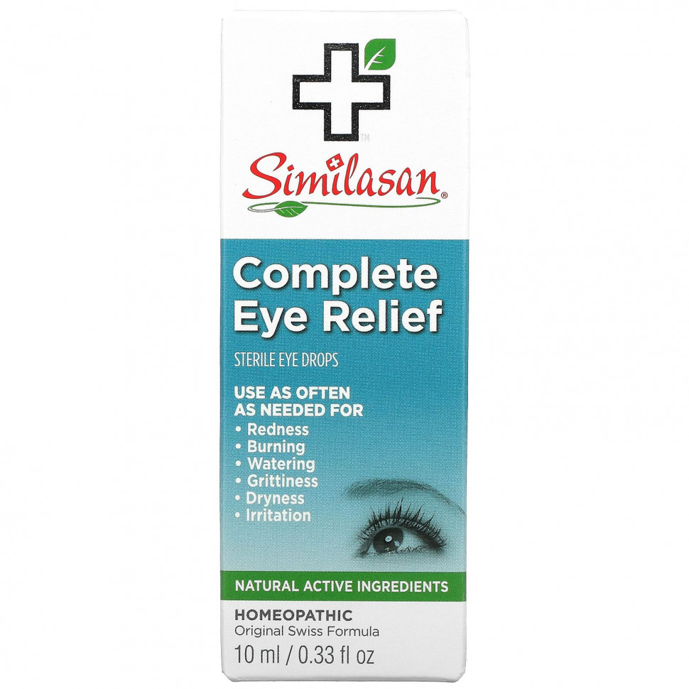 ���������� Similasan, Complete Eye Relief, ���������� ������� �����, 10 �� (0,33 ����. �����)  Iherb (������)
