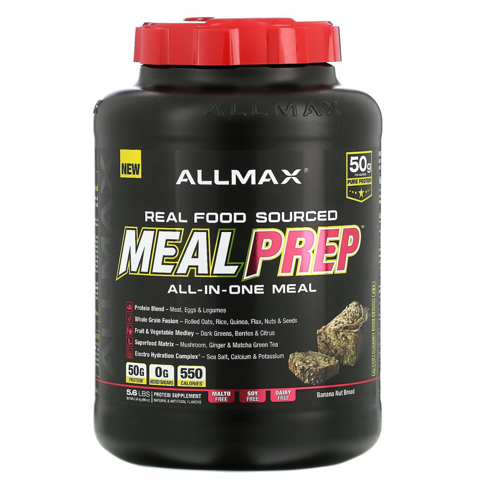 ALLMAX Nutrition, Real Food Sourced Meal Prep,  ,    , 2,54  (5,6 )    , -, 