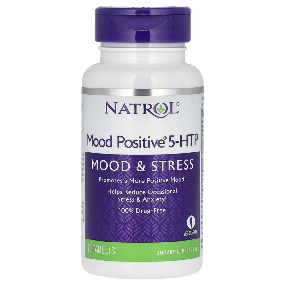 Natrol, Mood Positive 5-HTP, 50     , -, 