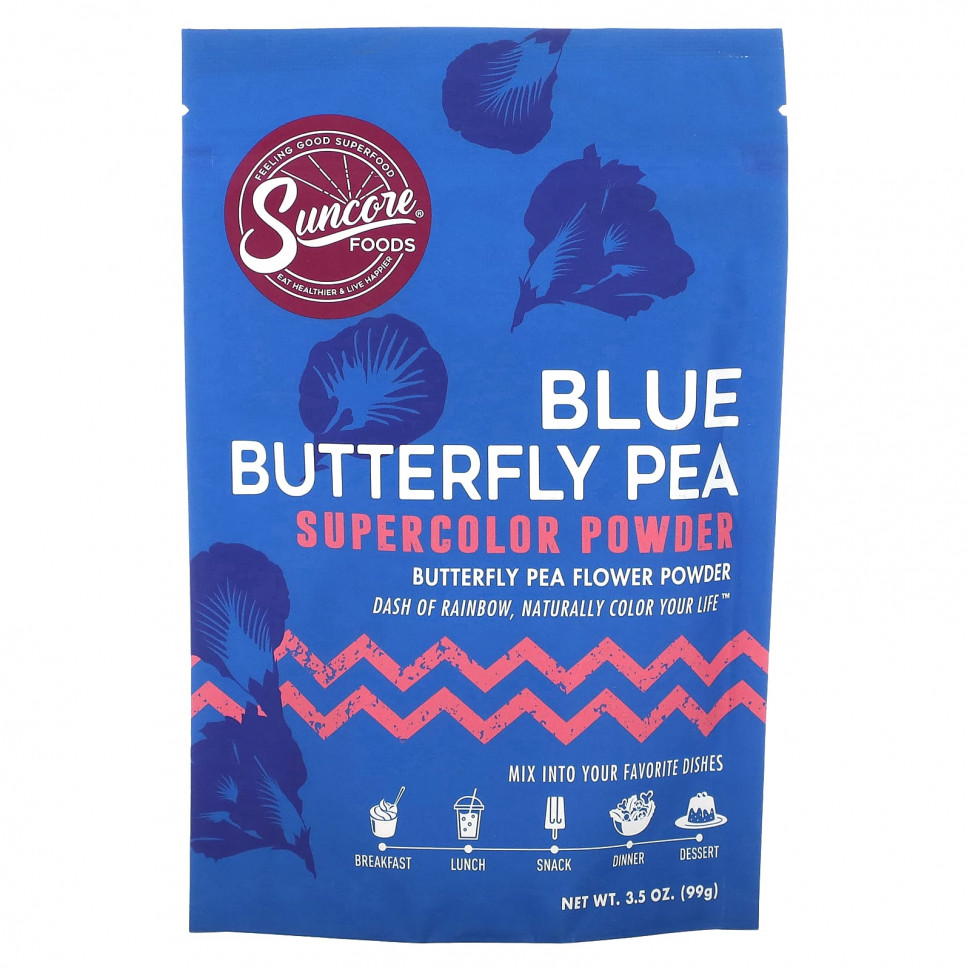 Suncore Foods, Blue Butterfly PEA,  , 99  (3,5 )    , -, 