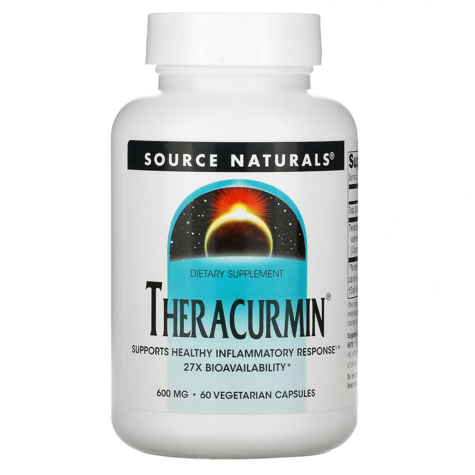 Source Naturals, Theracurmin, 600 , 60      , -, 