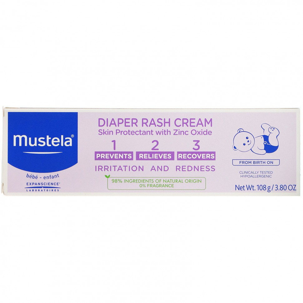 ���������� Mustela, ������� ���� �� ���������� �1-2-3�, ��� �������, 108 � (3,80 �����)  Iherb (������)