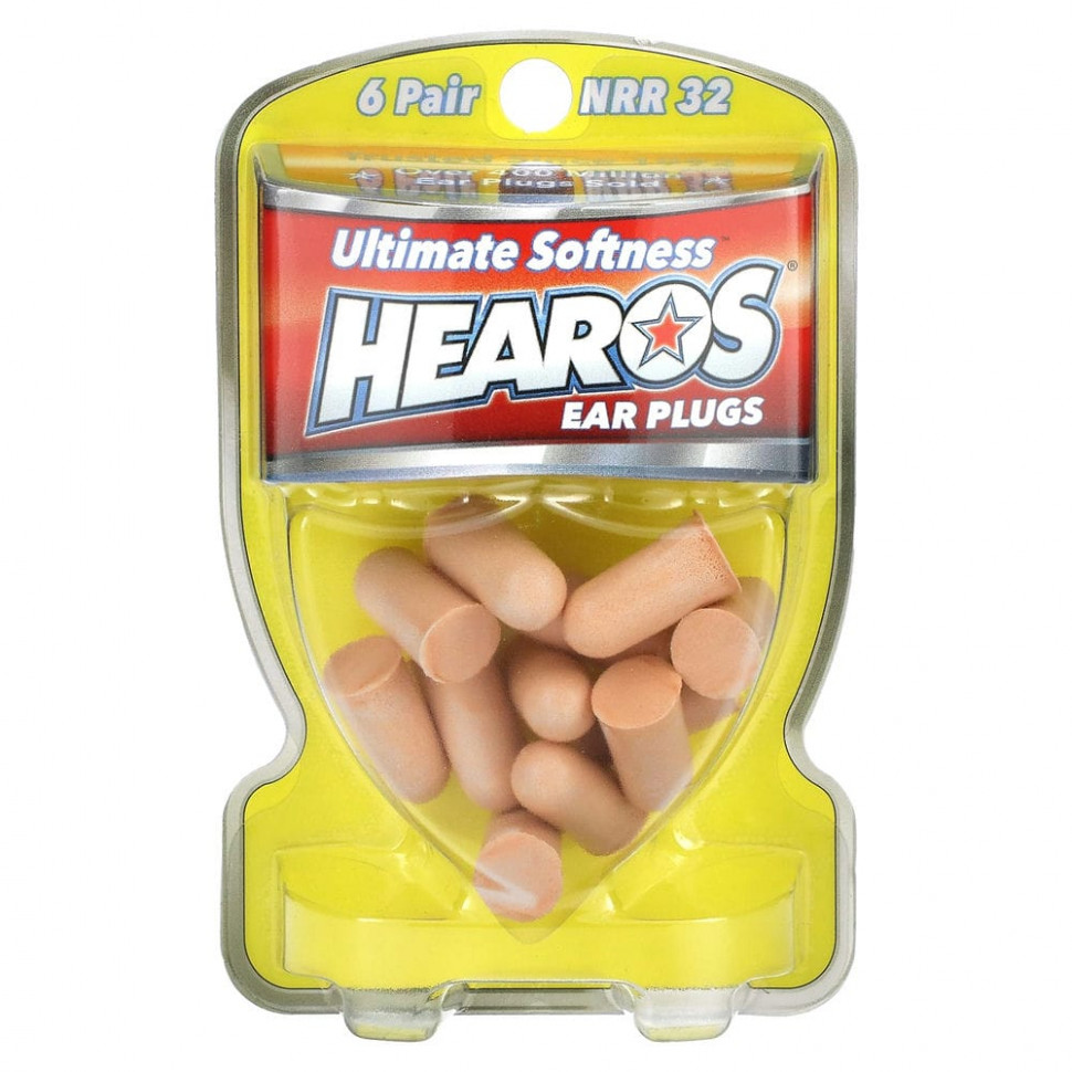 Hearos, , Ultimate Softness, High, NRR 32, 6     , -, 