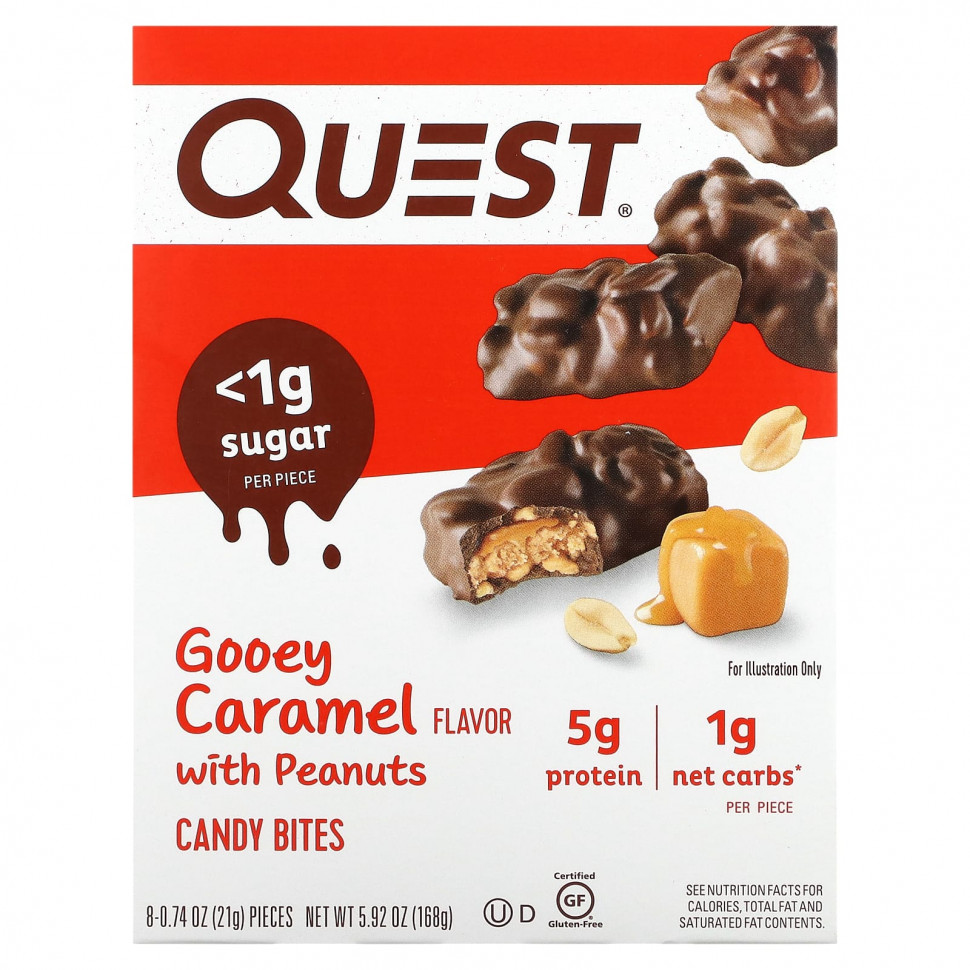 Quest Nutrition, Candy Bites,    , 8 , 21  (0,74 )    , -, 