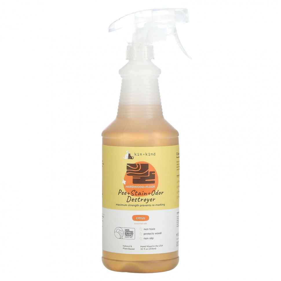 Kin+Kind, Pee + Stain + Odor Destroyer,      , , 354  (32 . )    , -, 