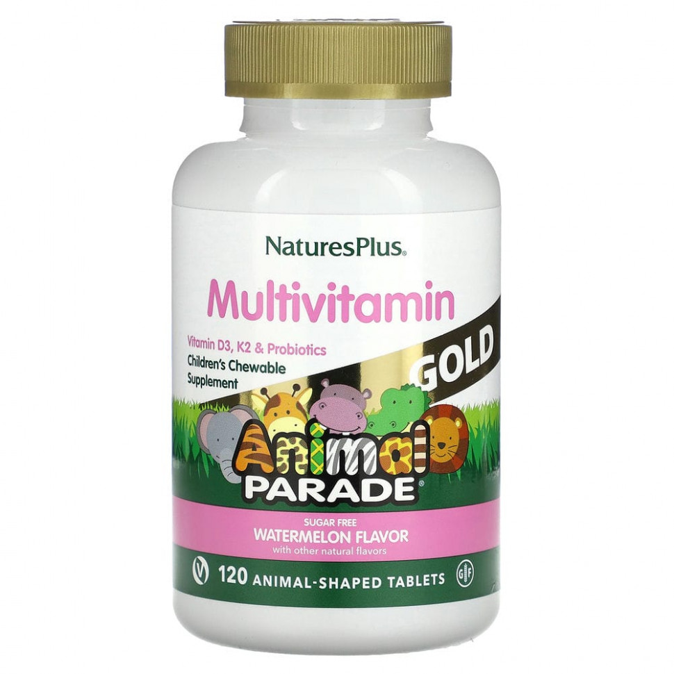 NaturesPlus, Source of Life Animal Parade Gold,       ,   , 120        , -, 