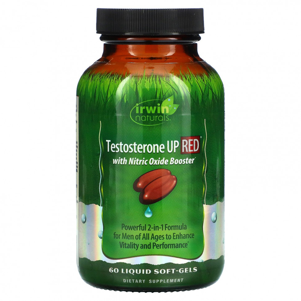 Irwin Naturals, Testosterone UP RED     , 60      , -, 