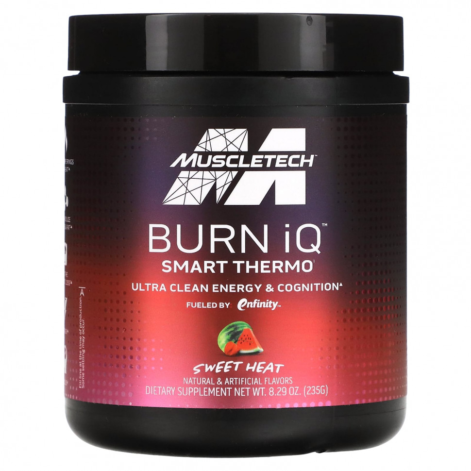  MuscleTech, Burn iQ, Smart Thermo, Sweet Heat, 235  (8,29 )  Iherb ()