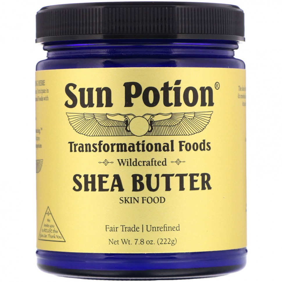 Sun Potion, Shea Butter Wildcrafted, 7.8 oz (222 g)    , -, 