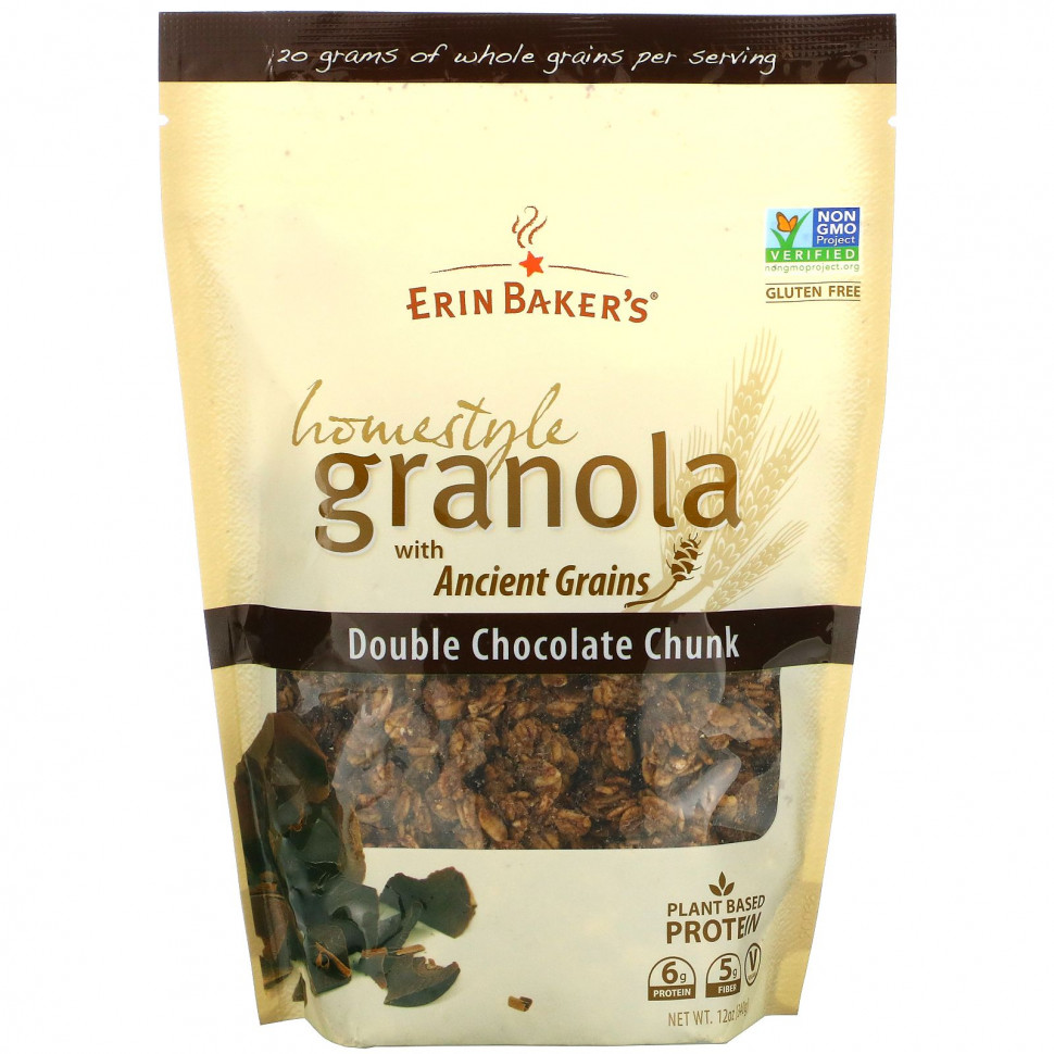 Erin Baker's, Homestyle Granola   ,   , 340  (12 )    , -, 