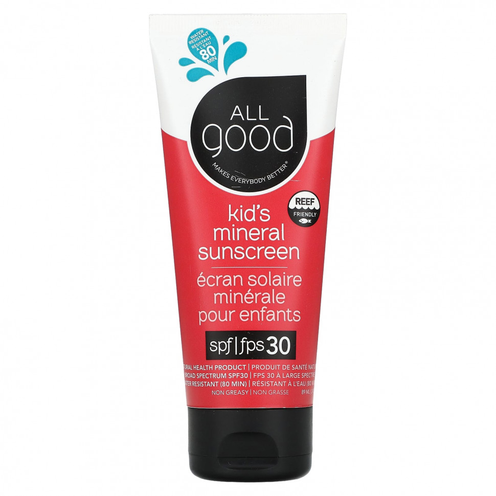 All Good Products,     , SPF 30, 89  (3 . )    , -, 