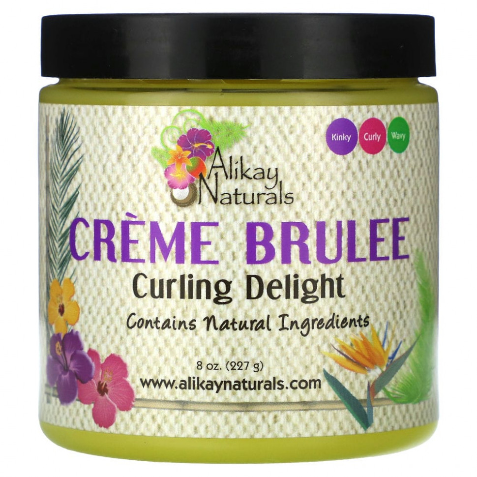 Alikay Naturals, Creme Brulee, Curling Delight, 227  (8 )    , -, 