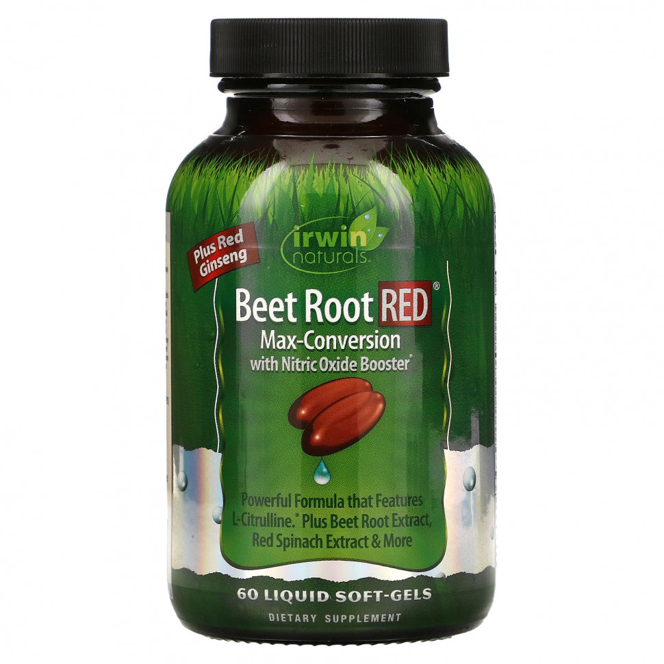 Irwin Naturals, Beet Root RED,      , 60         , -, 