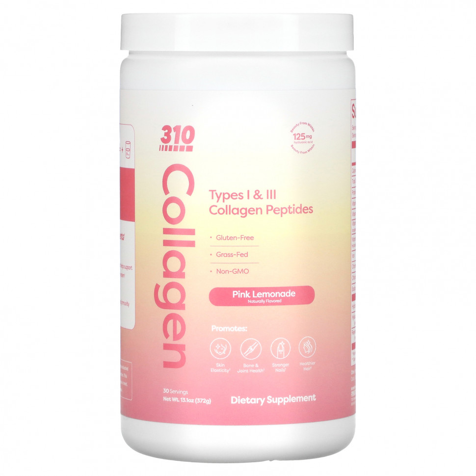 310 Nutrition, Collagen,    I  III,  , 372  (13,1 )    , -, 