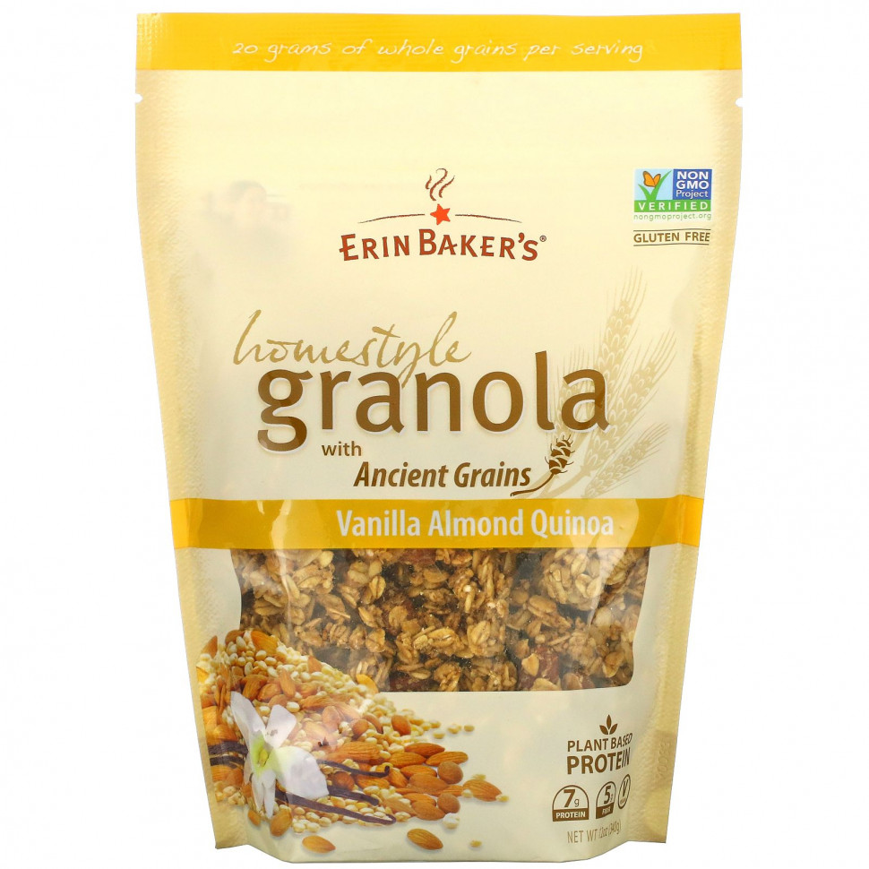 Erin Baker's, Homestyle Granola   ,     , 340  (12 )    , -, 