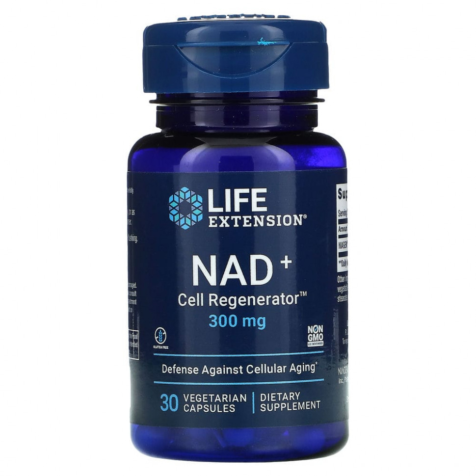 Life Extension,  NAD  , 300 , 30      , -, 