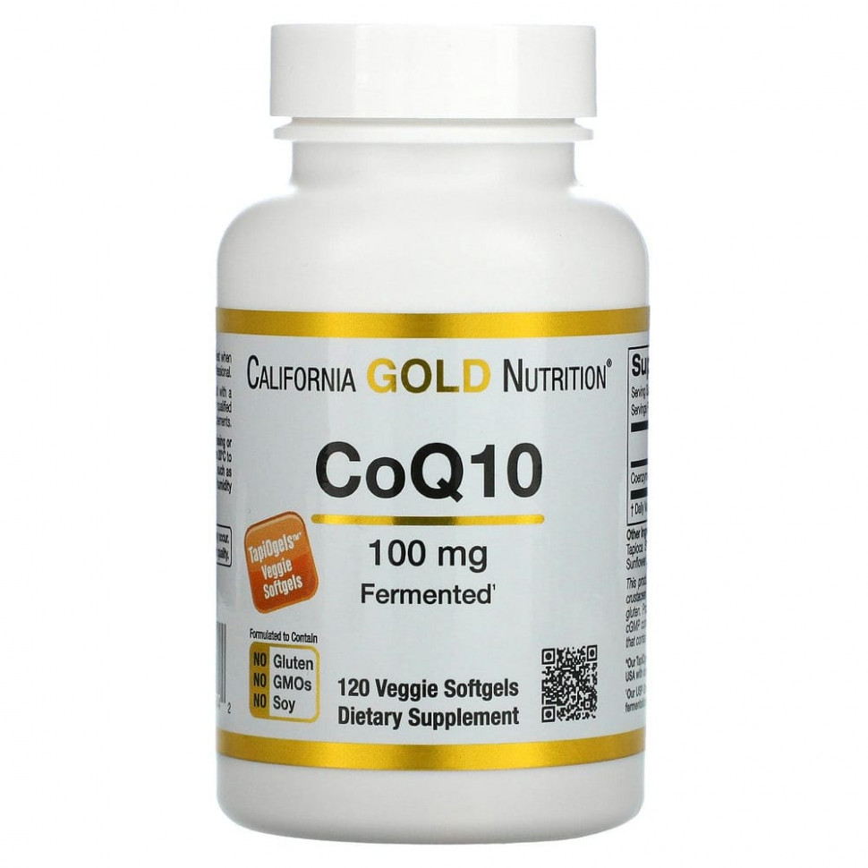 California Gold Nutrition,  Q10, 100 , 120      , -, 