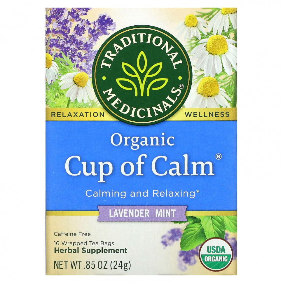 Traditional Medicinals, Organic Cup of Calm,   ,  , 16    , 24  (0,85 )    , -, 