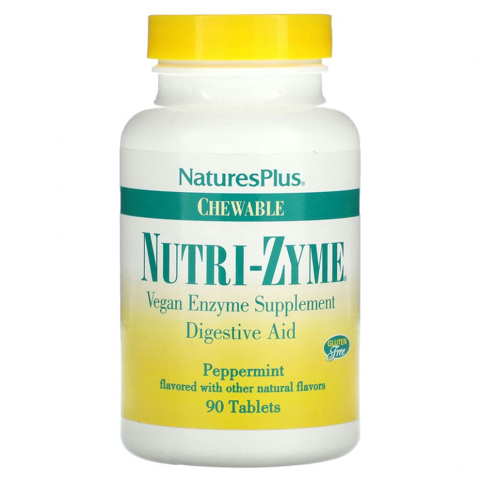 NaturesPlus,  Nutri-Zyme,  , 90     , -, 