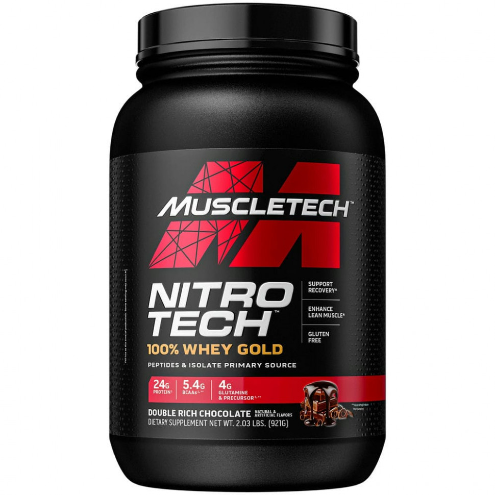 Muscletech, Performance Series, Nitro Tech, 100% Whey Gold (100% ),  , 1,02  (2,24 )    , -, 