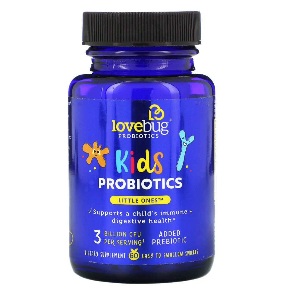  LoveBug Probiotics, Little Ones,   , 3  , 60 ,     Iherb ()