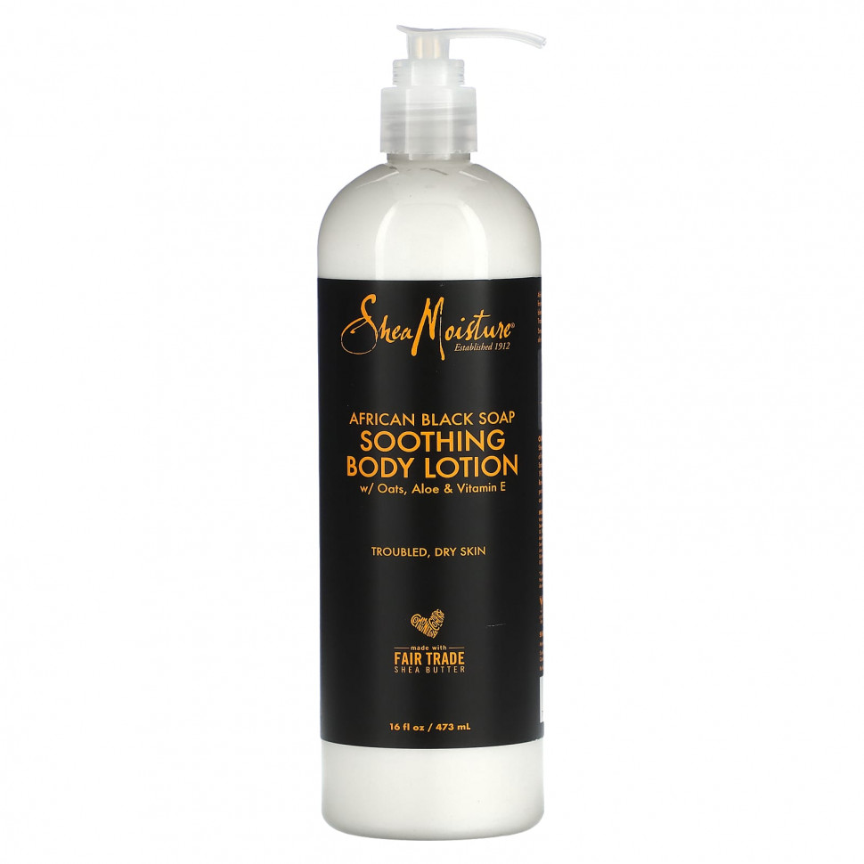 SheaMoisture, African Black Soap,    , 473  (16 . )    , -, 