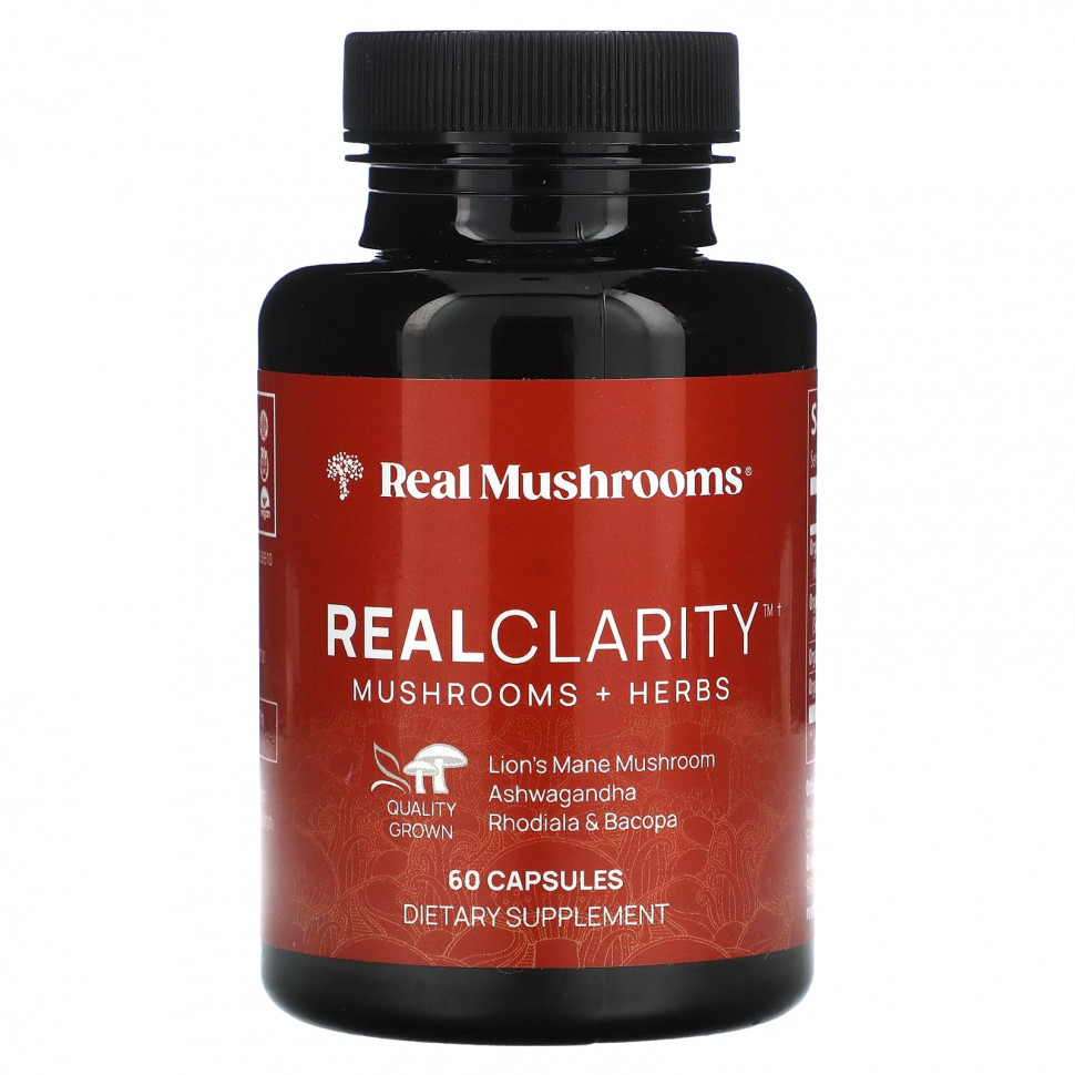 Real Mushrooms, RealClarity,   `` 60     , -, 