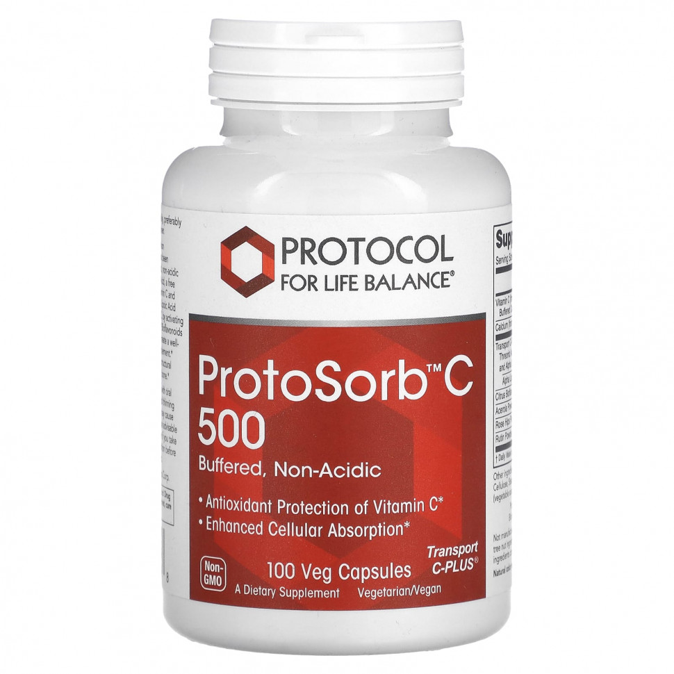 Protocol for Life Balance, ProtoSorbC 500`` 100      , -, 