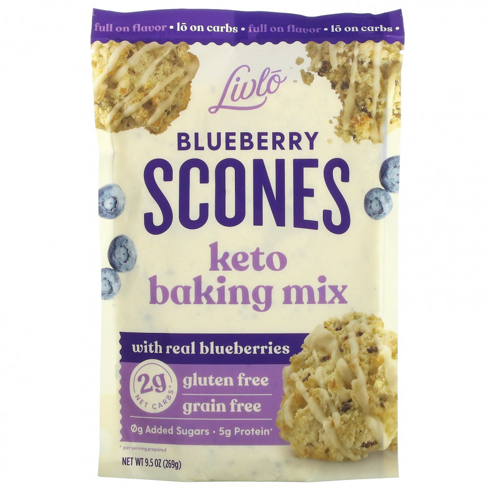 Livlo, Blueberry Scones,   -   , 269  (9,5 )    , -, 