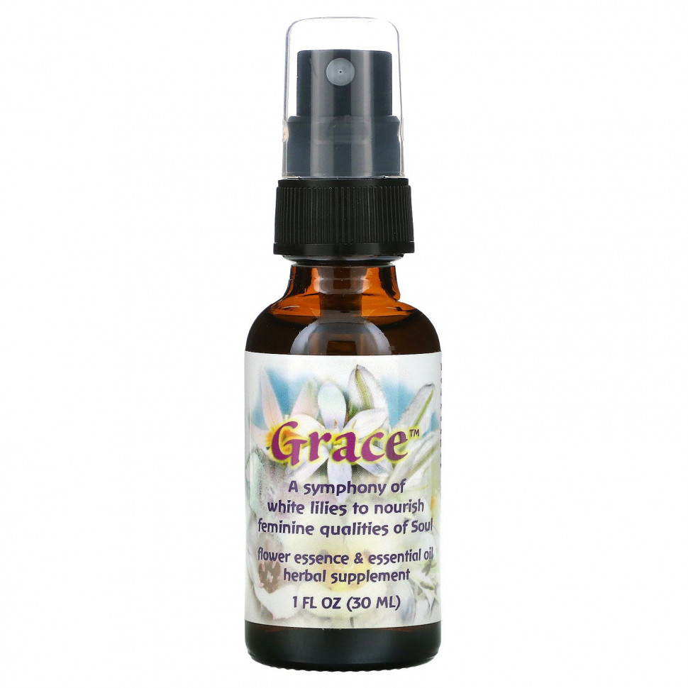 ���������� Flower Essence Services, Grace, ��������� �������� � ������� ������, 1 ������ ����� (30 ��)  Iherb (������)