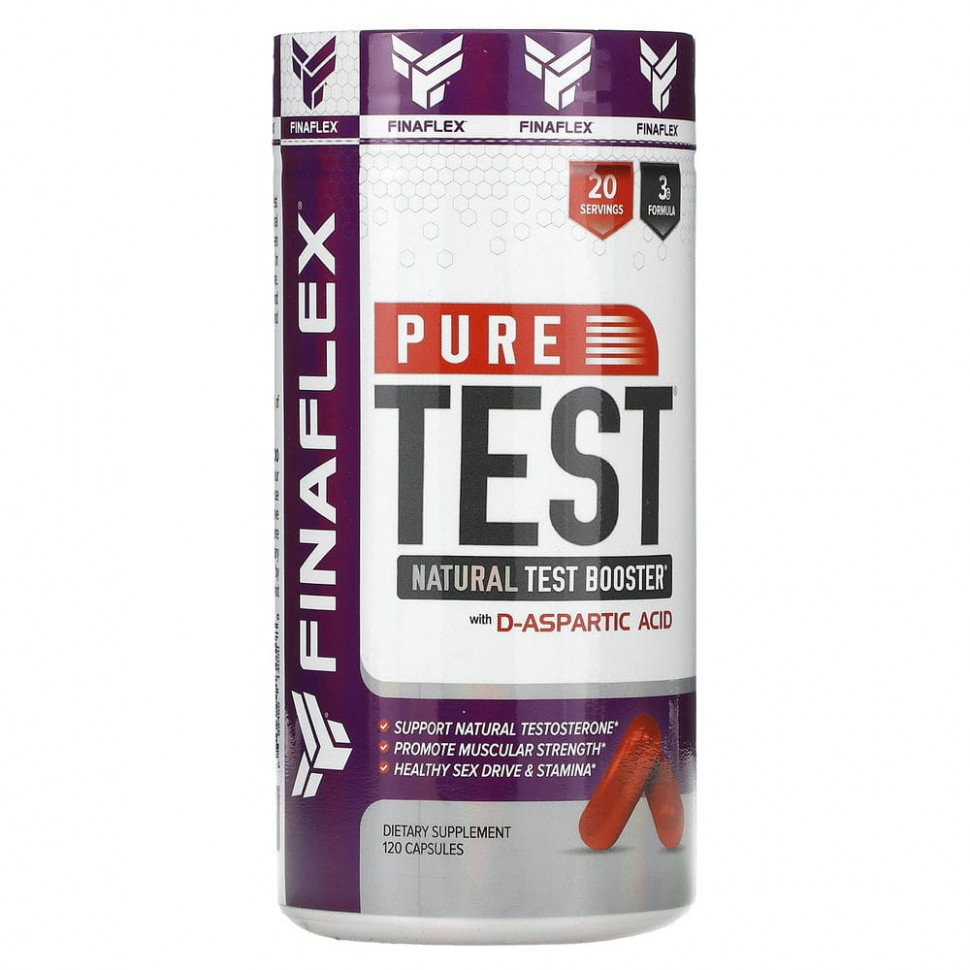 Finaflex, Pure Test, 120     , -, 