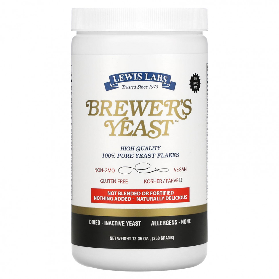  Lewis Labs, Brewer's Yeast , 12.35 oz (350 g)  Iherb ()