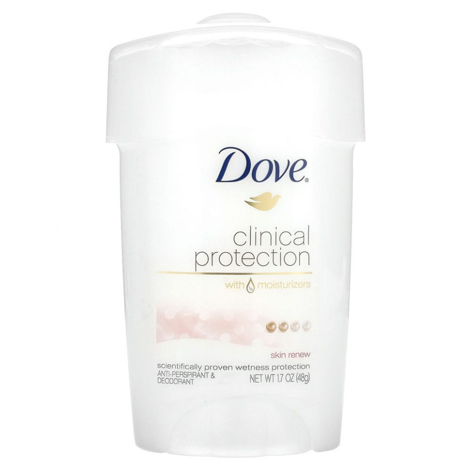 Dove, Clinical Protection, Prescription Strength, -,  , 48  (1,7 )    , -, 