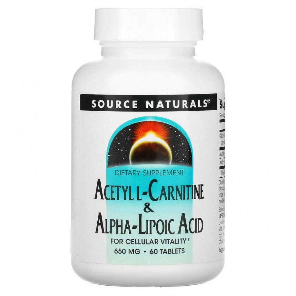 Source Naturals, -L-  - , 650 , 60     , -, 