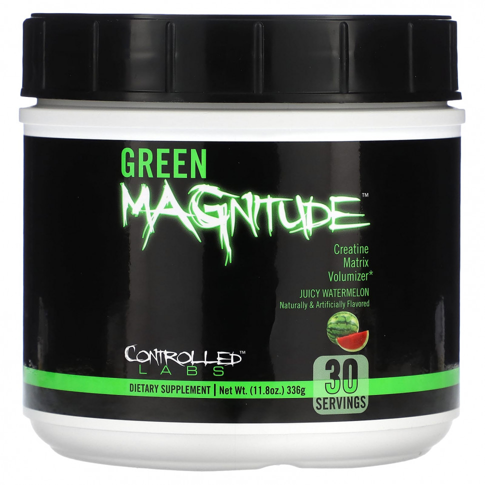 Controlled Labs, Green Magnitude, Creatine Matrix Volumizer,  , 336  (11,8 )    , -, 